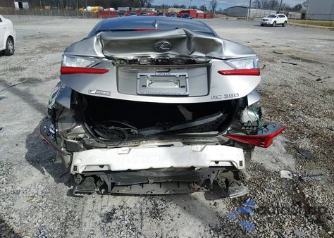 2015 Lexus Rc 350 из США, поврежденный, VIN JTHHE5BC5F5010011